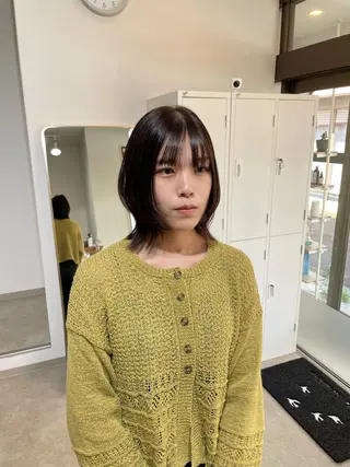 ミディアム やまもと けんたのヘアスタイル