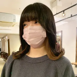 ショート カラー 透明感カラー✂︎ /縮毛矯正/YUKAのヘアスタイル