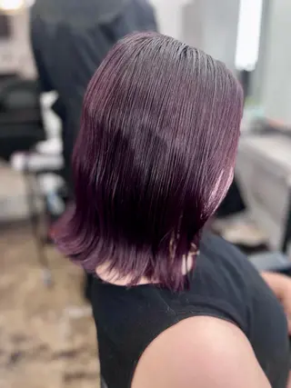 ミディアム カラー 透明感カラー特化🫧 🦋栗原🦋のヘアスタイル