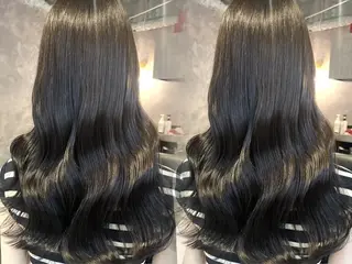 ロング カラー 🎀🎶はがりな ワンカラー💝のヘアスタイル