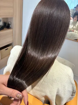ロング パーマ mile 〔東二見〕のヘアスタイル