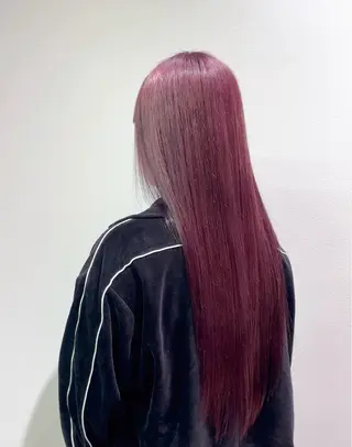 ロング カラー 【soLo】吉田 るい/モデル募集のヘアスタイル