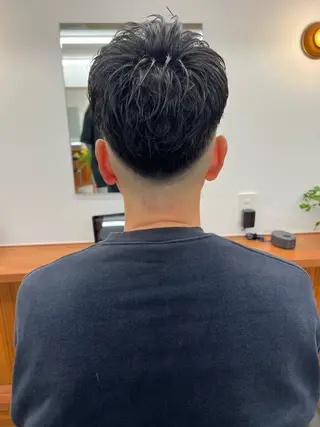 ショート メンズ メンズカット✂️ スキンフェード伊藤陸のヘアスタイル