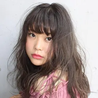 セミロング カラー 田町駅徒歩5分 🌼fumiのヘアスタイル