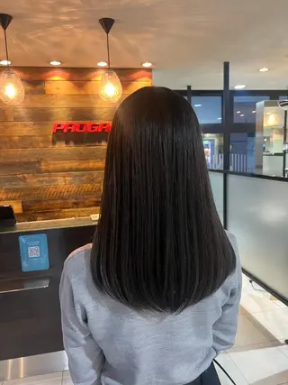 セミロング 💐透明感カラー💐 おかじま まりか💐のヘアスタイル