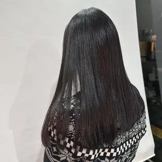 セミロング 遠藤惟斗/渋谷/ 透明感カラーのヘアスタイル