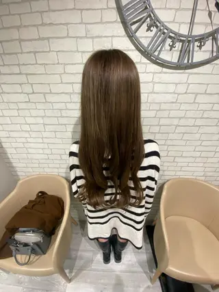 ロング カラー Ash本八幡 🩵ྀི菊地のヘアスタイル