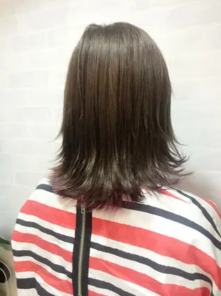 ミディアム カラー 🌈白髪ぼかし特化 🌈naokoのヘアスタイル