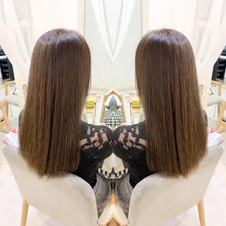 セミロング カラー ShellBear 銀座店のヘアスタイル