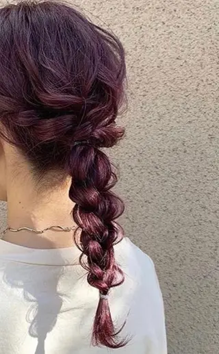 ヘアアレンジ Marika 🫧のマツエク・マツパデザイン