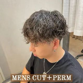 パーマ メンズ ANDIAMO SAKAE🍁楓のヘアスタイル