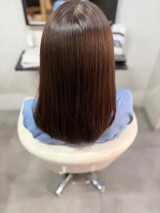 カラー ストレート/カラー 特化雪本☃️のヘアスタイル