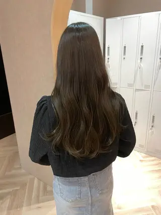 カラー 清水 なのはのヘアスタイル