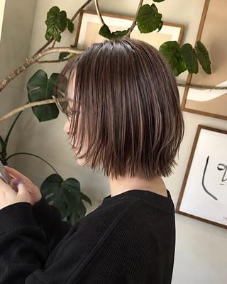 ミディアム カラー ひいな /艶カラー🌿のヘアスタイル