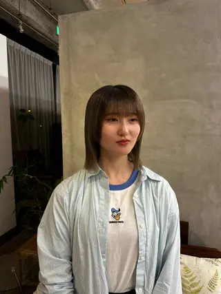 ミディアム メンズカット|パーマ 💇🏻武藤龍之介のヘアスタイル