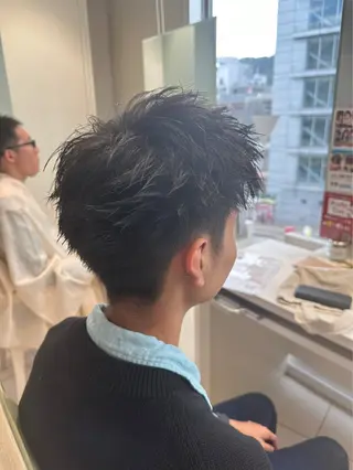 ショート メンズ 佐野 拓海のヘアスタイル
