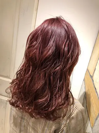 セミロング カラー レイヤー×艶髪特化 マネージャー安藤光司のヘアスタイル
