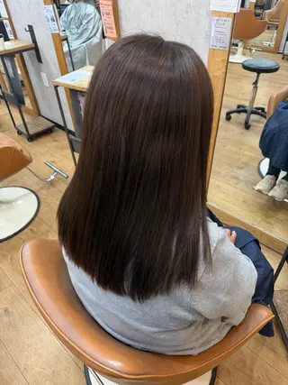 ミディアム 宮崎 稚世のヘアスタイル