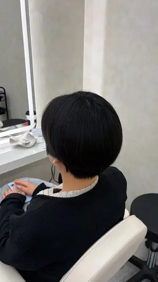 ショート 北川 葵のヘアスタイル