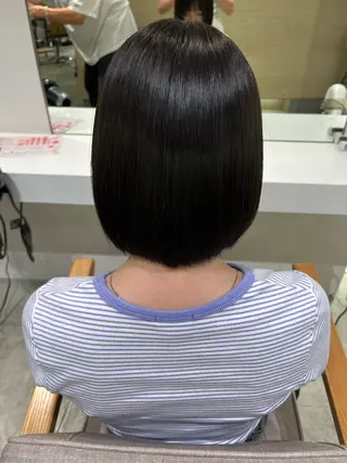 ミディアム カラー こはる ／銀座美容室のヘアスタイル