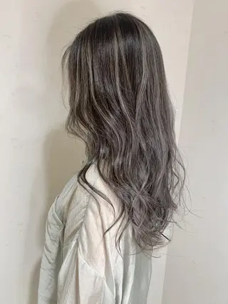 ロング カラー パーマ ヘアアレンジ 縮毛矯正/美髪 髪質改善/石田幸輔のヘアスタイル