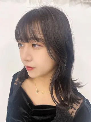 カラー 白髪染め 解決‼️のヘアスタイル