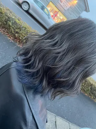 ミディアム カラー JowA✂︎ 目片夏実のヘアスタイル