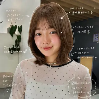 カットモデル募集中 🤍harunaのヘアスタイル