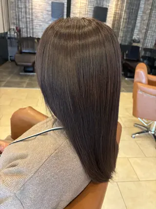 カラー 沖本 あやののヘアスタイル