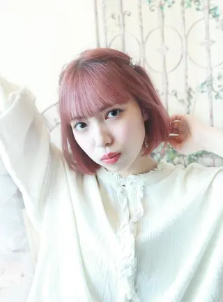 ミディアム Mer 髙橋　めいのヘアスタイル