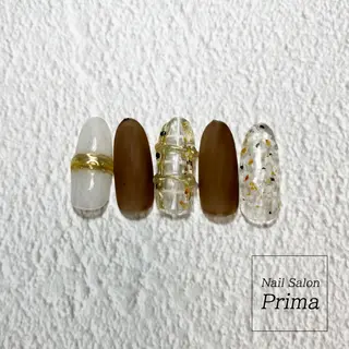 ミディアム ネイル SalonPrima 西院Nail&Eyeのネイルデザイン