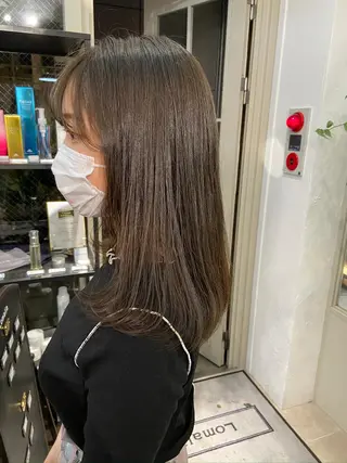 ミディアム カラー 白髪ぼかし/ショート /ミニボブだいじのヘアスタイル
