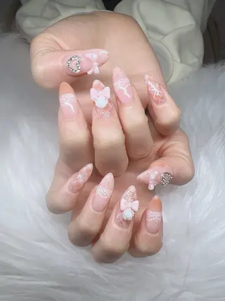 ネイル Lee Nails チップ長さだし専門店のネイルデザイン