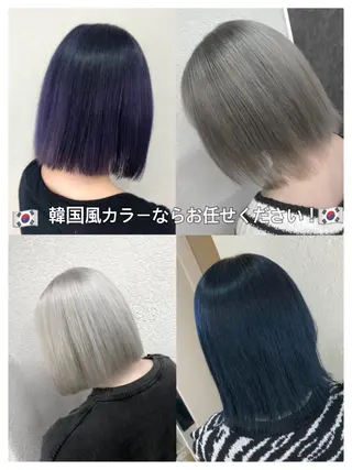 ロング ブリーチ/髪質改善 店長　板垣智大のヘアスタイル
