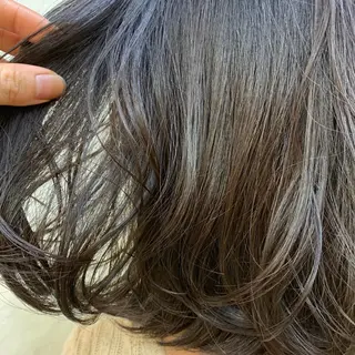 ミディアム カラー 詩織/パーマ /代官山のヘアスタイル