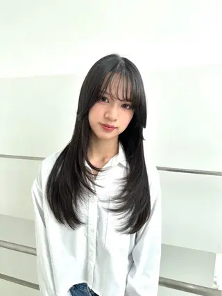 ロング NOAHL上尾店 カットモデル募集中のヘアスタイル