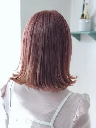 ミディアム カラー パーマ ヘアアレンジ メンズ 推し活専用 【派手髪】飯野ゆかりのヘアスタイル