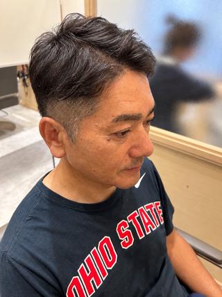ショート メンズ 久木原 ゆりのヘアスタイル