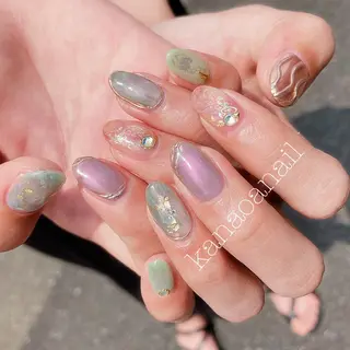 ネイル 地爪育成💅 kanaoanailのネイルデザイン