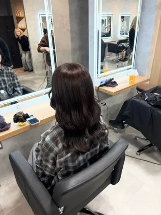 ロング 透明感/韓国風 RENA🤎のヘアスタイル