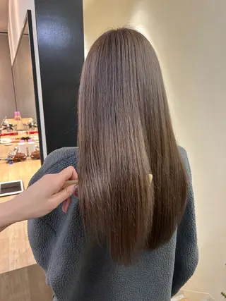 ロング カラー hubhair レイヤー/透明感のヘアスタイル