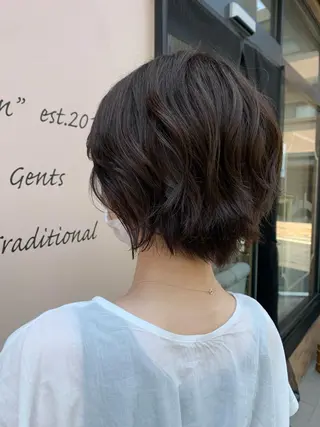 ショート カラー 💖クボ モモ💖のヘアスタイル