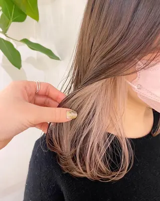 セミロング カラー ショート〜ボブ✂︎ 武蔵小杉 南澤佑介のヘアスタイル