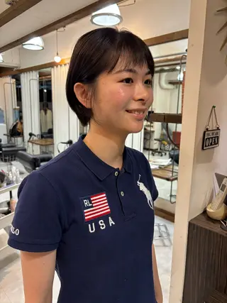 ショート 宇留間 涼香のヘアスタイル
