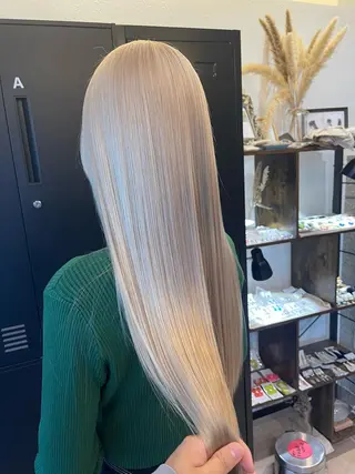 ロング カラー olino 【オリノ】西田辺のヘアスタイル
