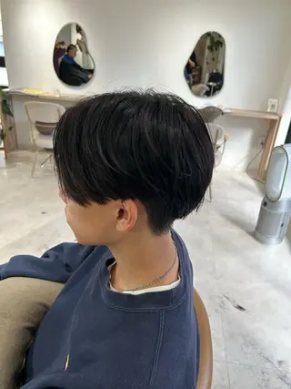 ショート メンズ メンズカット/透明感 石山浩二のヘアスタイル