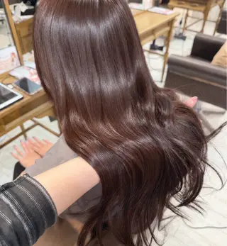 セミロング 杉浦 悠月のヘアスタイル