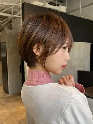 ショート カラー お悩み解決ショート/ 似合わせカット/といのヘアスタイル