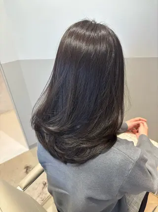 ミディアム ami🎀韓国ヘア 🎀髪質改善のヘアスタイル