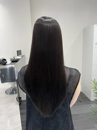 ロング SALOWIN栄 高須大貴のヘアスタイル